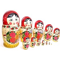 【歳末SALE】ロシア製　作家　特大マトリョーシカ10個組 81OgAFAVbgL._UF894,1000_QL80_.jpg